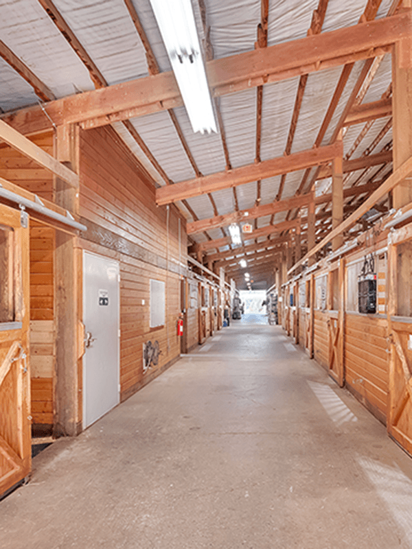 equestrian riding facility barn