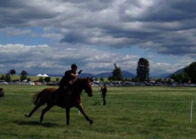 Emerson Eventing is training at Sherwood Forest